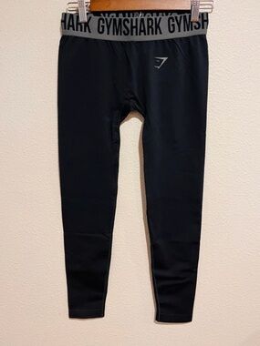 Gymshark Fit Seamless Ankle Crop Compression Leggings Black S NWOT